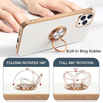 Amazon.com: Hython for iPhone 14 Pro Case with Ring Stand